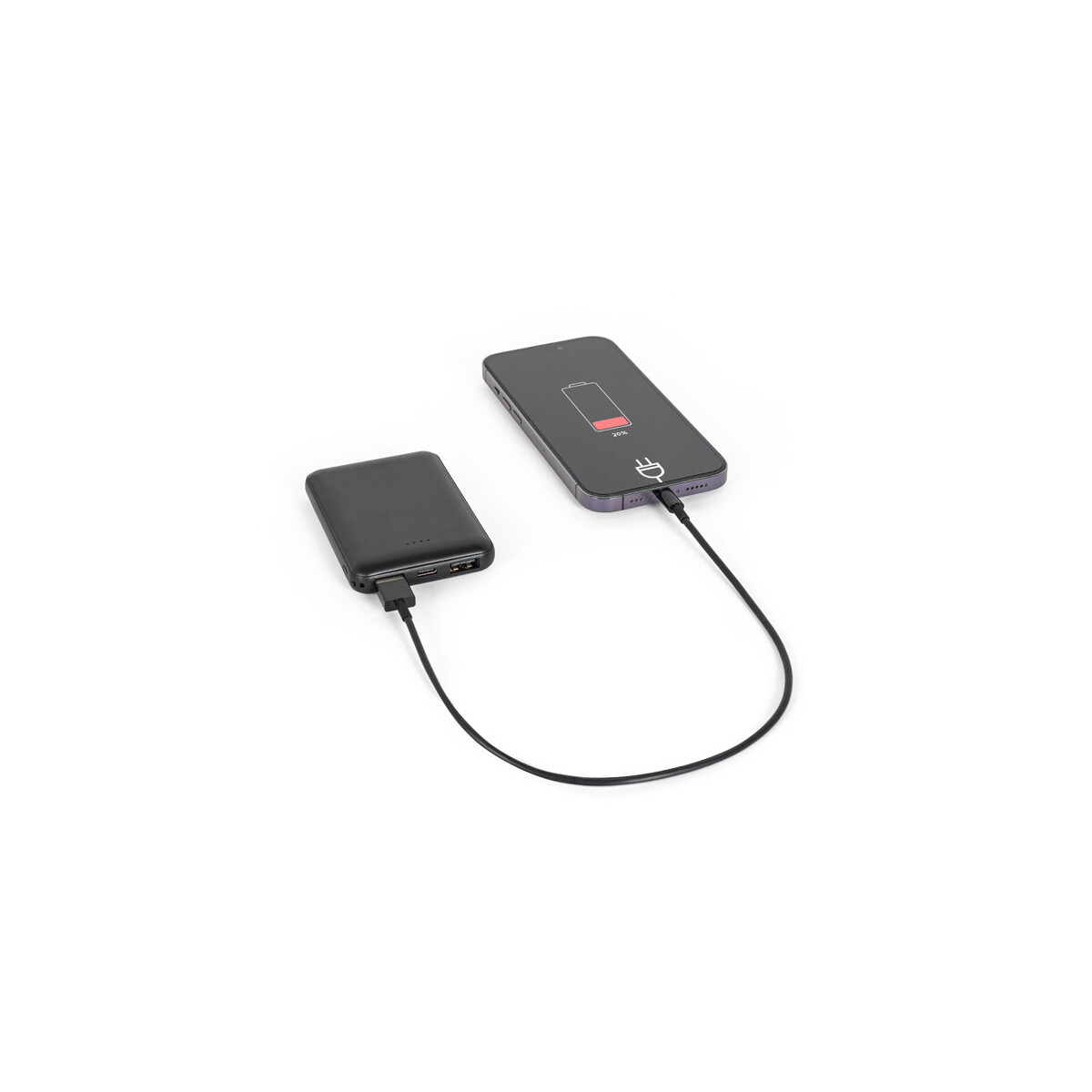 Powerbanki z logo – leakey 5. power bank 5.000 mah w abs pochodzącego z recyklingu (100% rabs) – czarny 97196_103-b LEAKEY 5. Power bank 5.000 mAh w ABS pochodzącego z recyklingu (100% rABS) - Czarny 97196_103-b