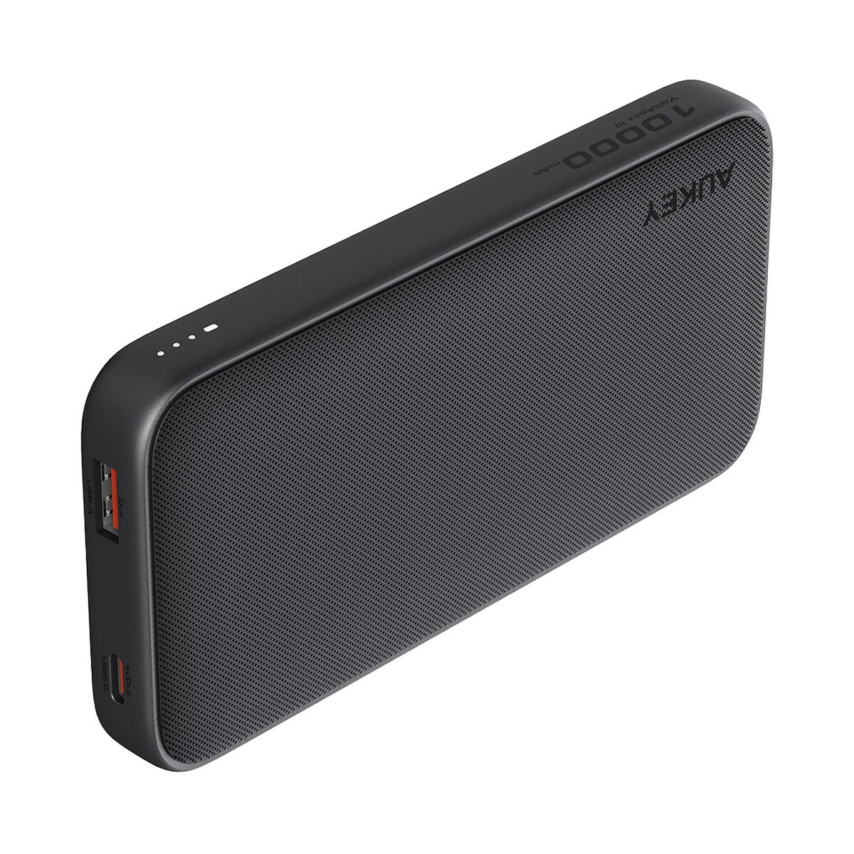 Powerbanki z logo – power bank 10000 mah aukey – czarny VAM13-03_AAA04 Power bank 10000 mAh Aukey - czarny VAM13-03_AAA04