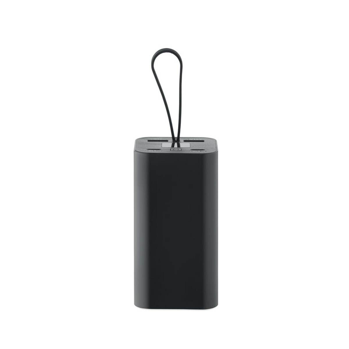 Powerbanki z logo – power bank 20.000 mah voima – czarny mo2943-03-back Power bank 20.000 mAh VOIMA - czarny mo2943-03-back