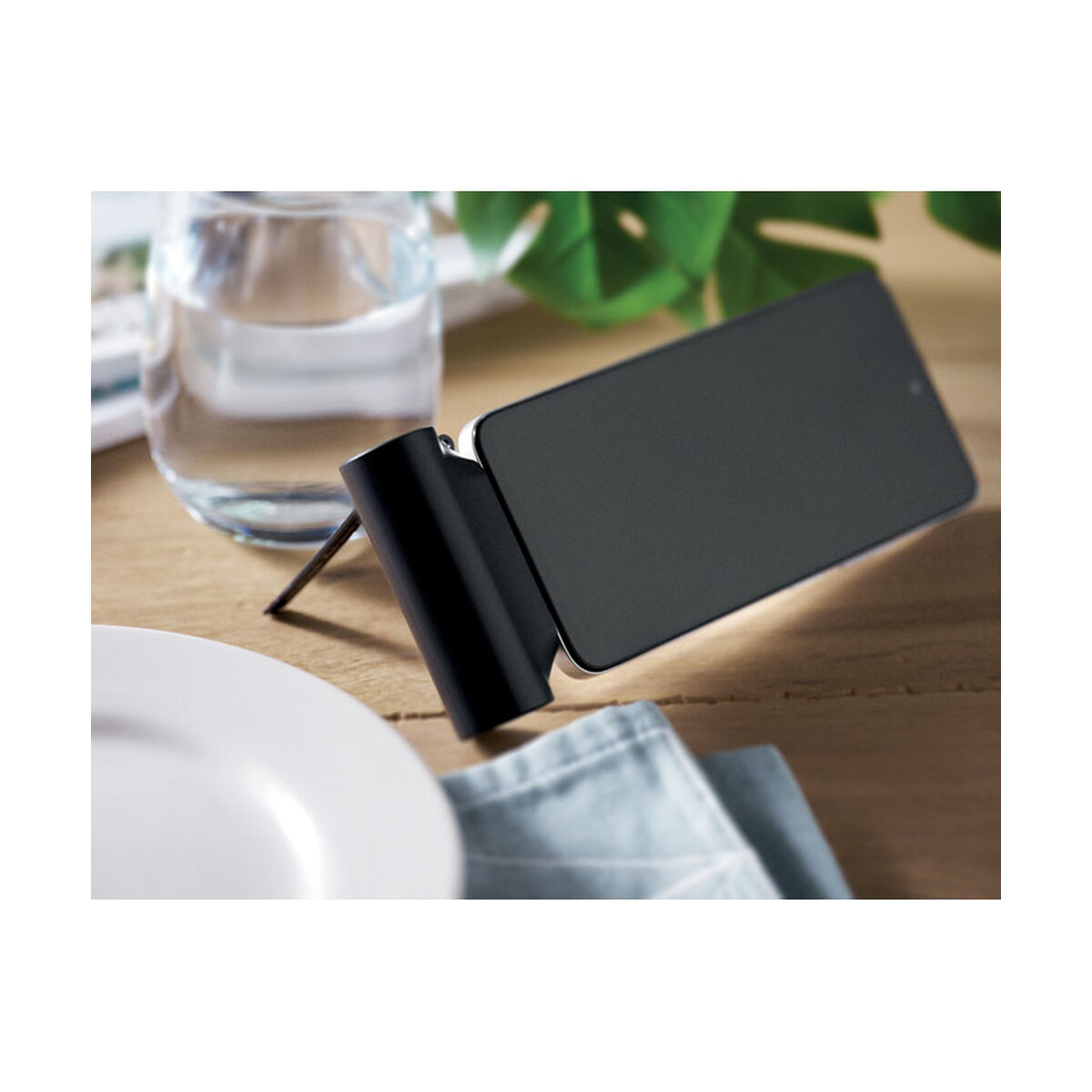 Powerbanki z logo – power bank 5000mah powerkau – czarny mo2967-03-ambiant Power bank 5000mAh POWERKAU - czarny mo2967-03-ambiant