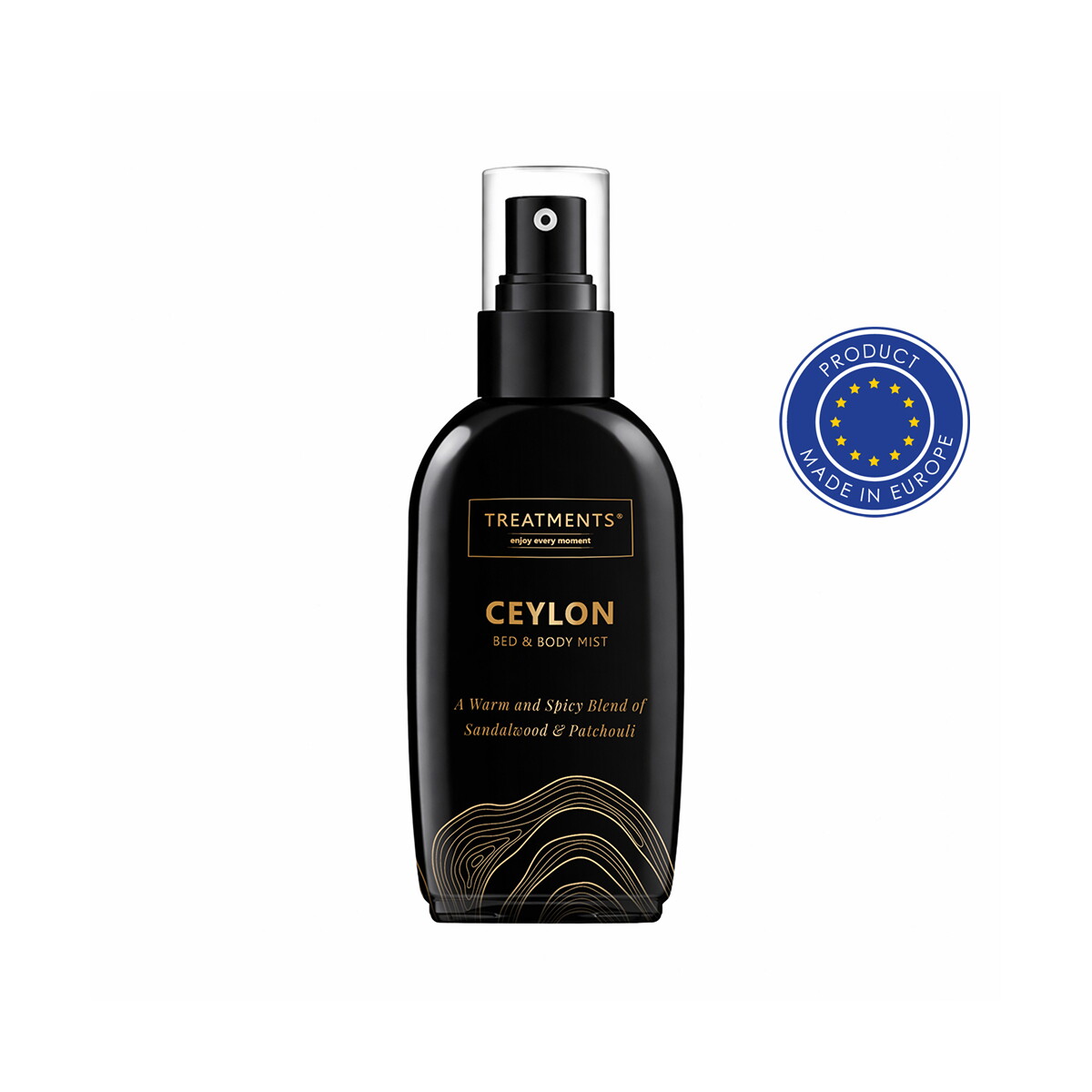 Mgiełka do ciała i pościeli TREATMENTS - czarna VTR15-03_AAA00