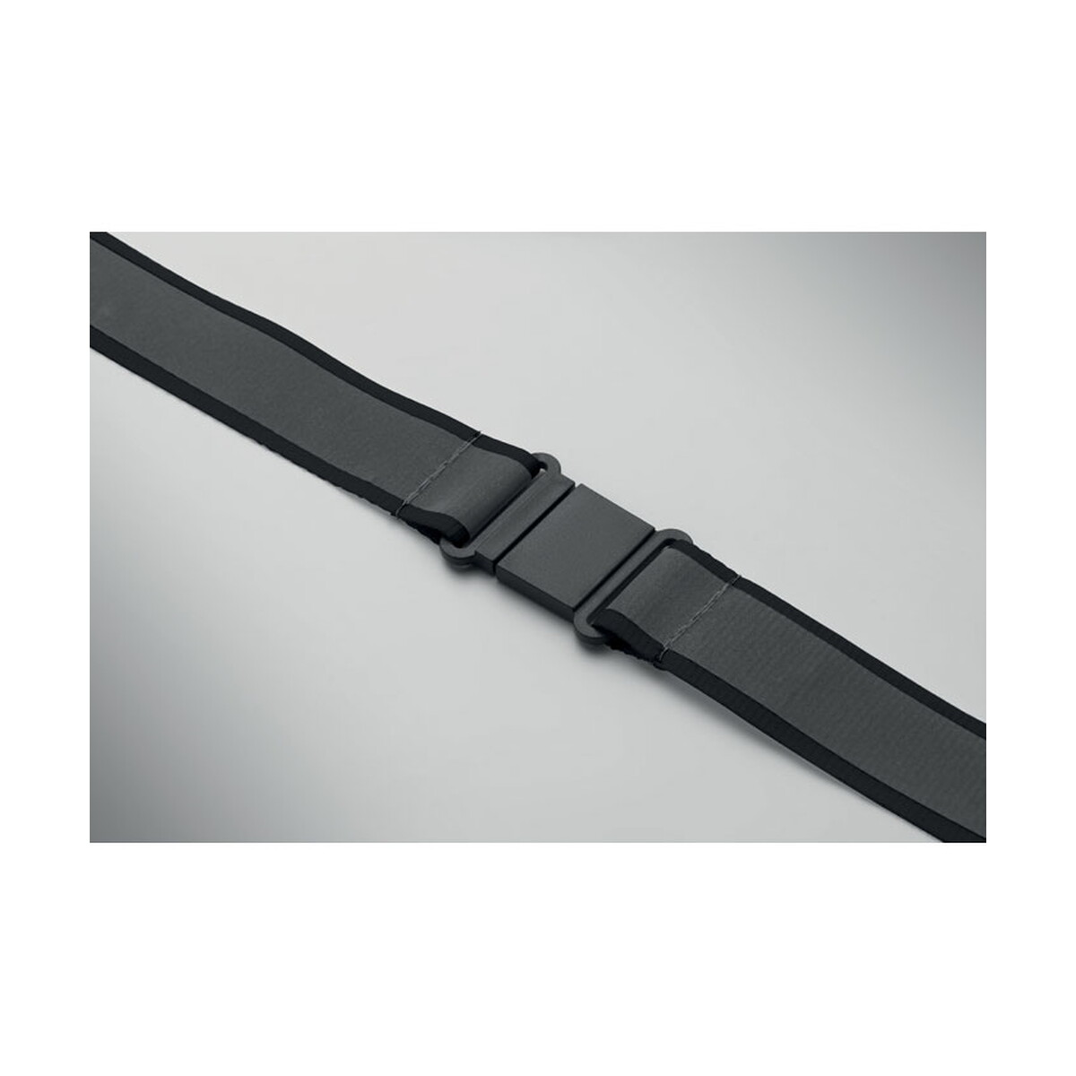 Smycze z logo – odblaskowa smycz rpet tosee – czarna mo2825-03-picture6 Odblaskowa smycz RPET TOSEE - czarna mo2825-03-picture6