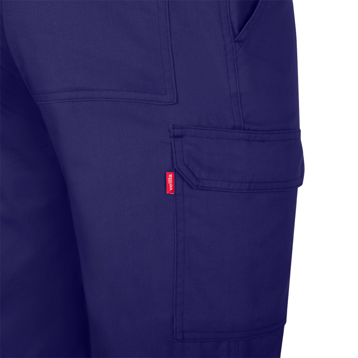 Spodnie z logo – vl hermes. spodnie z wieloma kieszeniami (190 g/m²) – szafirowe 36157_114-f VL HERMES. Spodnie z wieloma kieszeniami (190 g/m²) - Szafirowe 36157_114-f