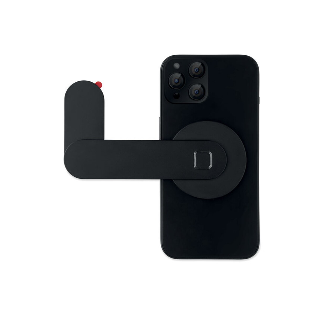 Stojaki na telefon z logo – magnetyczny uchwyt na telefon screentach – czarny mo3160-03-picture2 Magnetyczny uchwyt na telefon SCREENTACH - czarny mo3160-03-picture2
