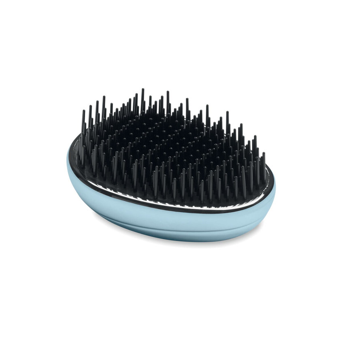Szczotki do włosów z logo – szczotka anti-tangle do włosów brush – baby blue mo3163-66-back Szczotka anti-tangle do włosów BRUSH - baby blue mo3163-66-back
