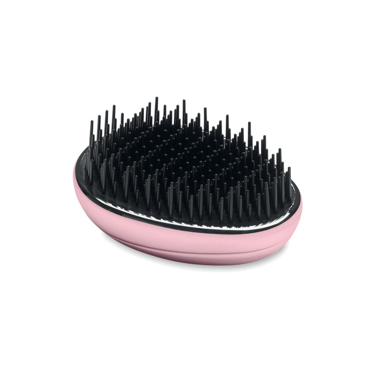 Szczotki do włosów z logo – szczotka anti-tangle do włosów brush – dziecięcy różowy mo3163-11-back Szczotka anti-tangle do włosów BRUSH - dziecięcy różowy mo3163-11-back