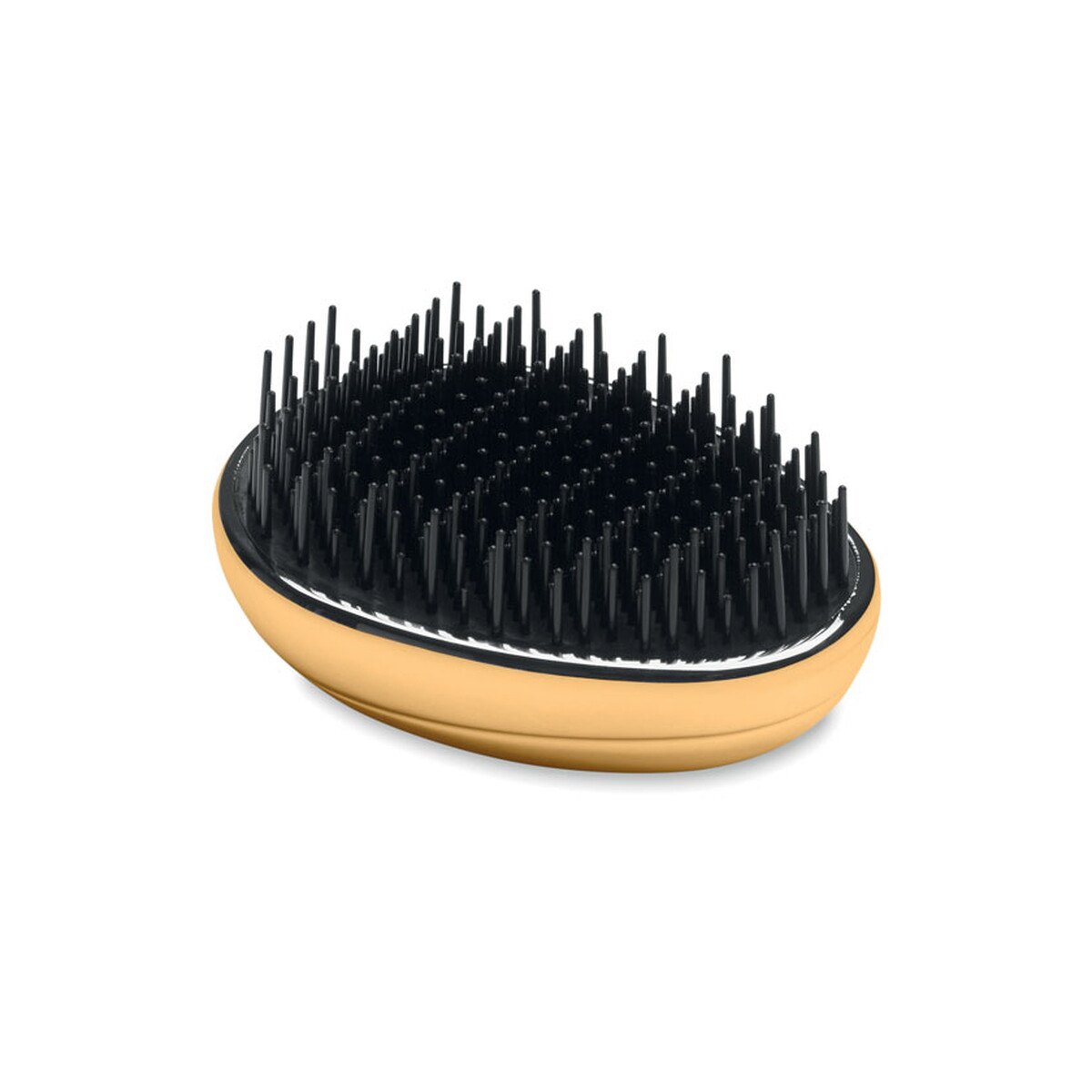 Szczotki do włosów z logo – szczotka anti-tangle do włosów brush – złota mo3163-98-back Szczotka anti-tangle do włosów BRUSH - złota mo3163-98-back