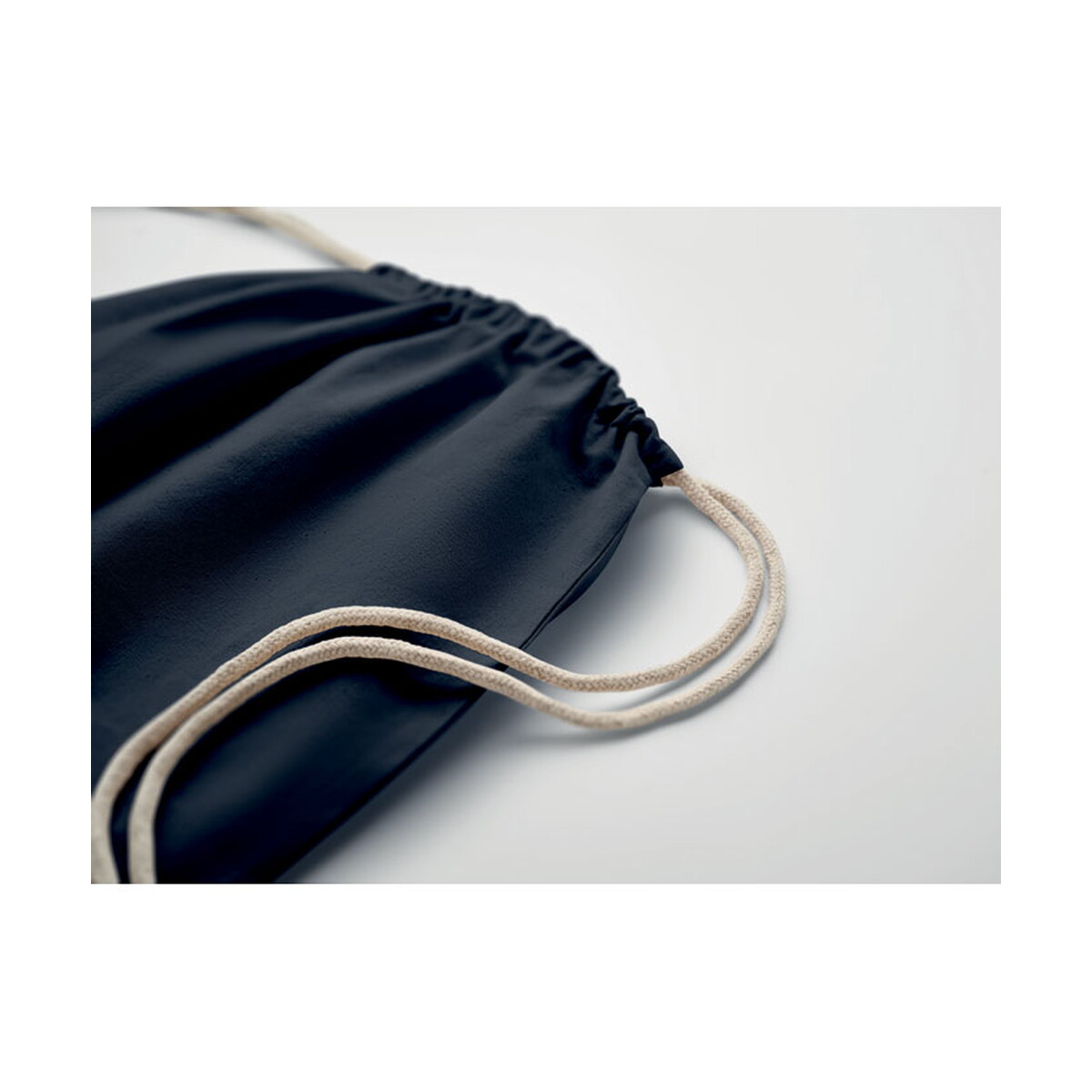 Torby bawełniane z logo – worek ze sznurkiem fairtrade 18 osole draw colour – niebieski mo2591-04-detail Worek ze sznurkiem Fairtrade 18 OSOLE DRAW COLOUR - niebieski mo2591-04-detail