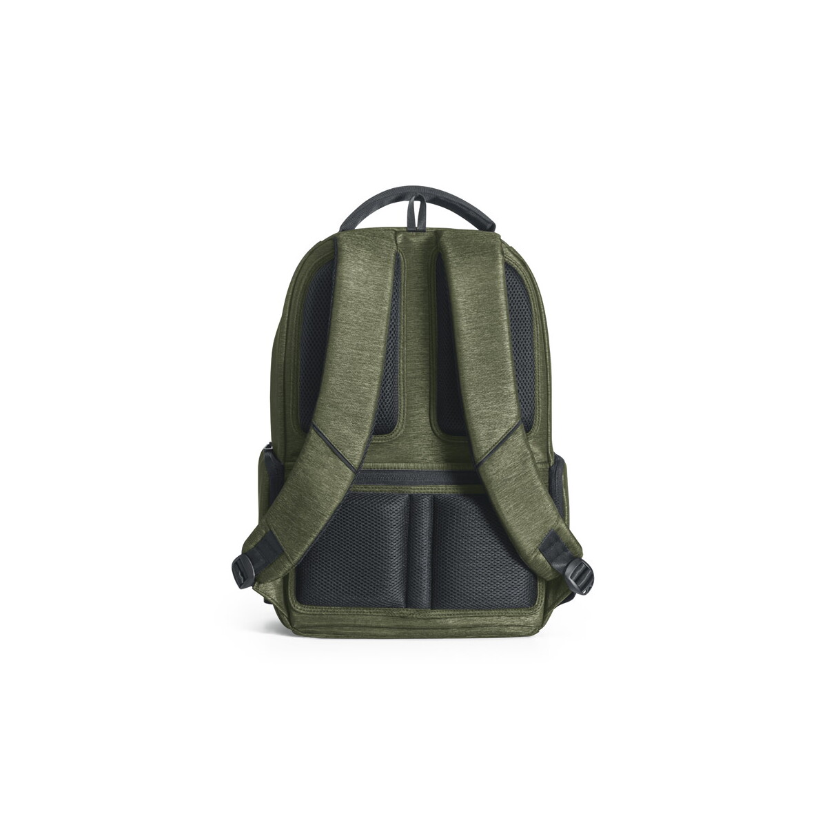 Torby na laptopa z logo – boston. plecak na laptopa 17″ z wodoodpornego nylonu 2tone – ciemnozielony 92675_129-b BOSTON. Plecak na laptopa 17