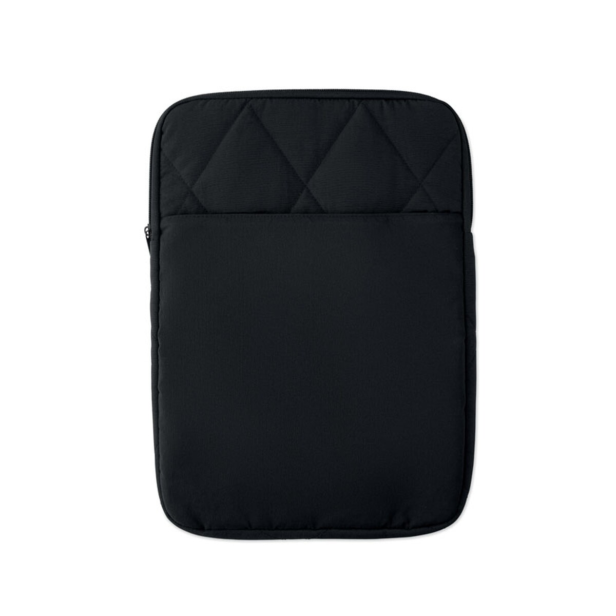 Torby na laptopa z logo – nylonowa torba na laptopa 15″ klyro – czarna mo3182-03 Nylonowa torba na laptopa 15