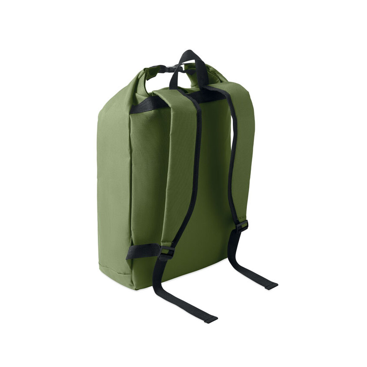 Torby na laptopa z logo – plecak na laptopa 15” rolltop uniton – zielony wojskowy mo2969-49-back Plecak na laptopa 15'' rolltop UNITON - zielony wojskowy mo2969-49-back