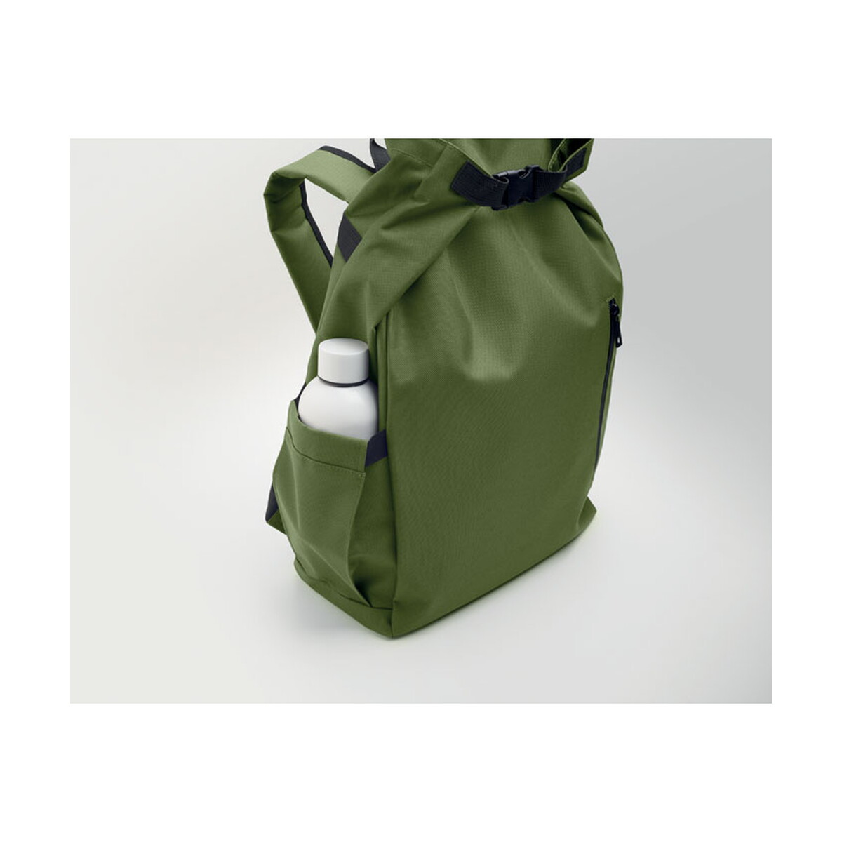 Torby na laptopa z logo – plecak na laptopa 15” rolltop uniton – zielony wojskowy mo2969-49-picture4 Plecak na laptopa 15'' rolltop UNITON - zielony wojskowy mo2969-49-picture4