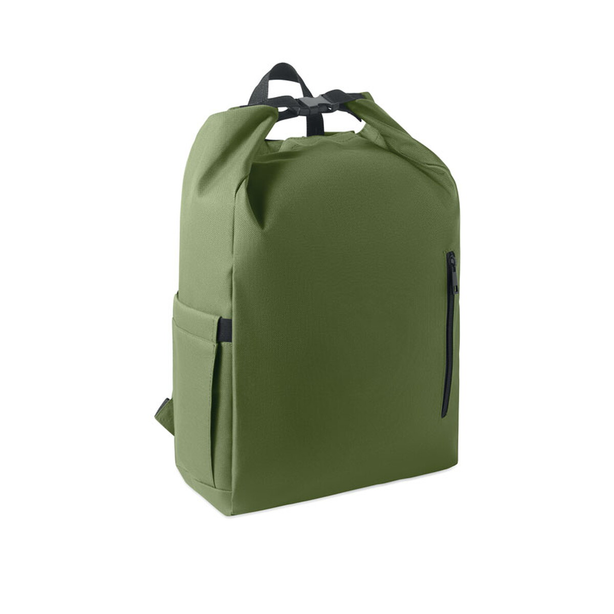 Torby na laptopa z logo – plecak na laptopa 15” rolltop uniton – zielony wojskowy mo2969-49 Plecak na laptopa 15'' rolltop UNITON - zielony wojskowy mo2969-49