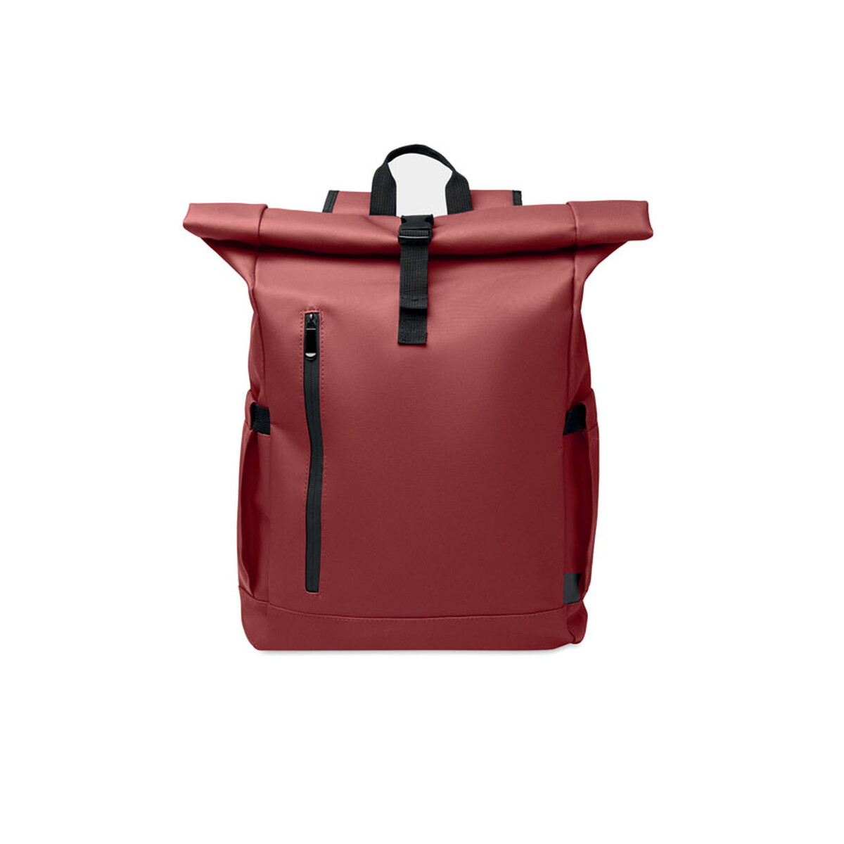 Torby na laptopa z logo – plecak na laptopa rolltop 600d bangkok roll – burgundowy mo2643-02-top Plecak na laptopa Rolltop 600D BANGKOK ROLL - burgundowy mo2643-02-top
