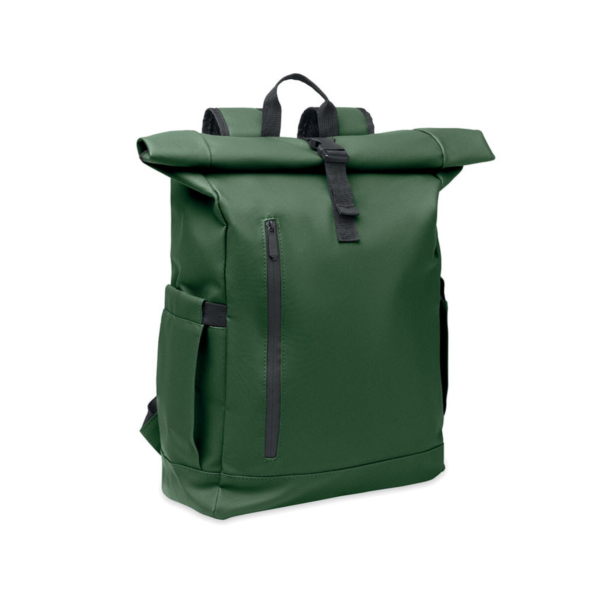 Plecak na laptopa Rolltop 600D BANGKOK ROLL - ciemnozielony mo2643-60