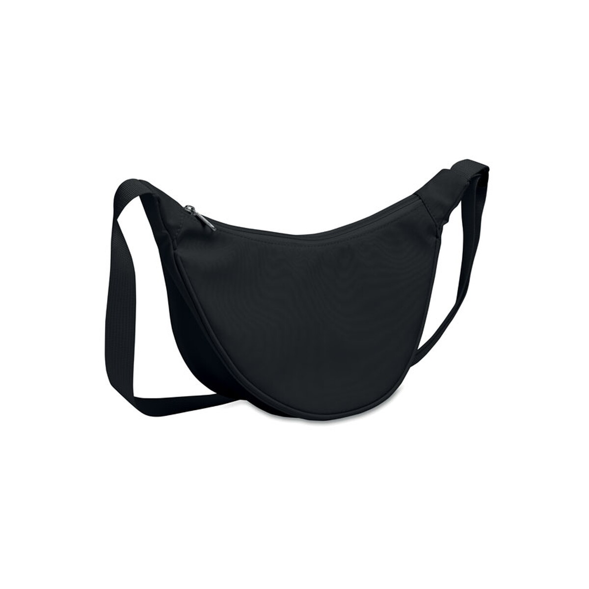 Torby na ramię z logo – torba z materiału 400d oxford korovin cross – czarna mo2685-03 Torba z materiału 400D oxford KOROVIN CROSS - czarna mo2685-03