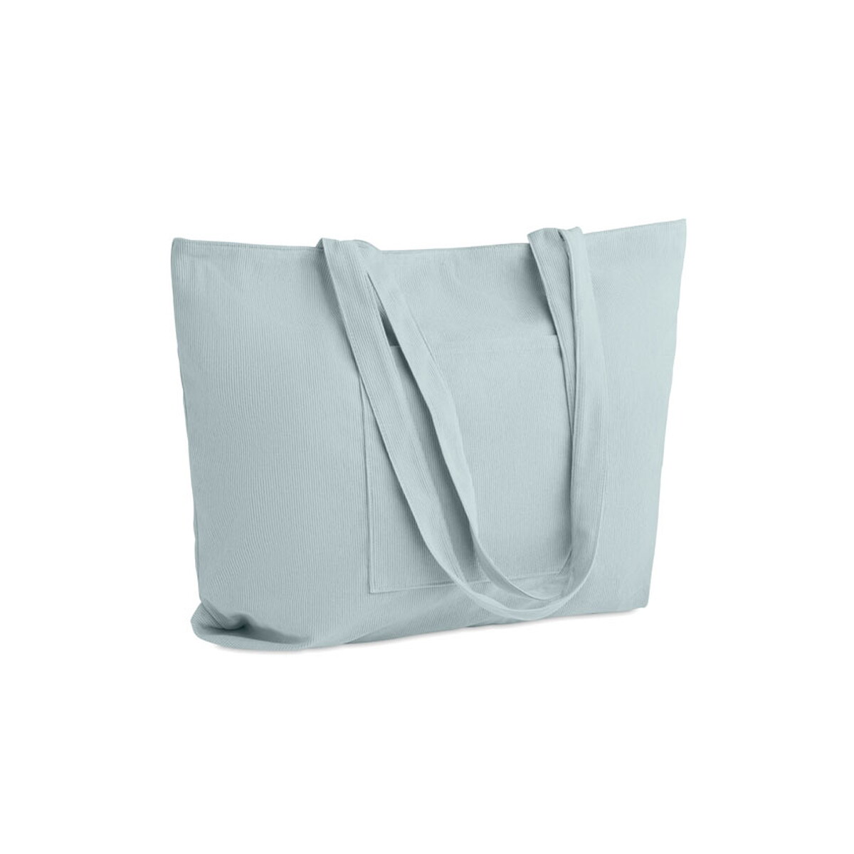 Sztruksowa duża torba CORDY G - baby blue mo2875-66