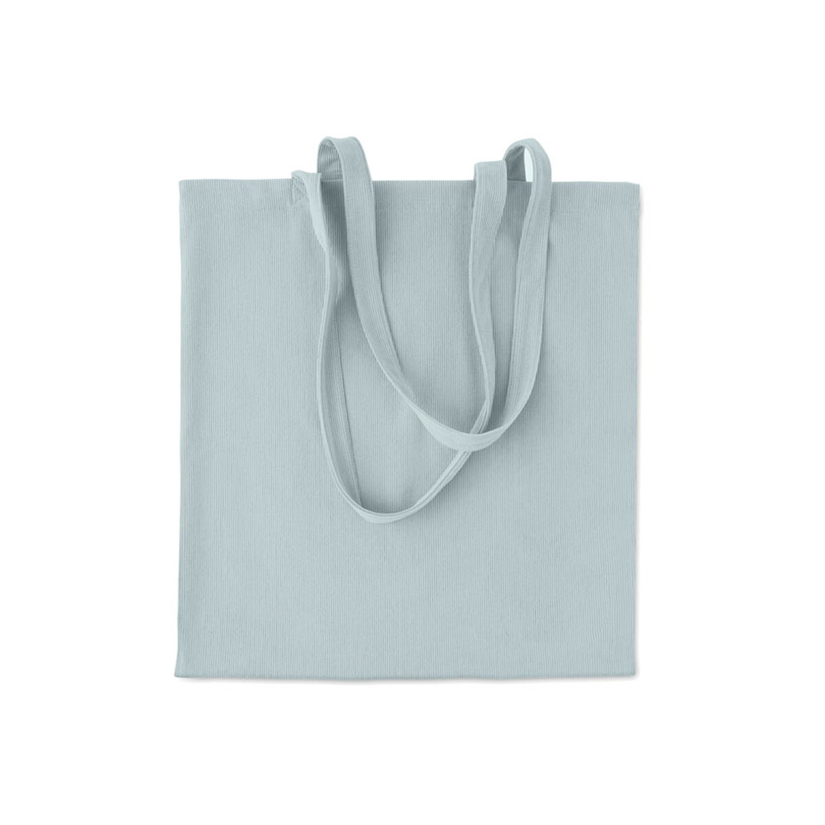 Sztruksowa torba na zakupy CORDY B - baby blue mo2874-66