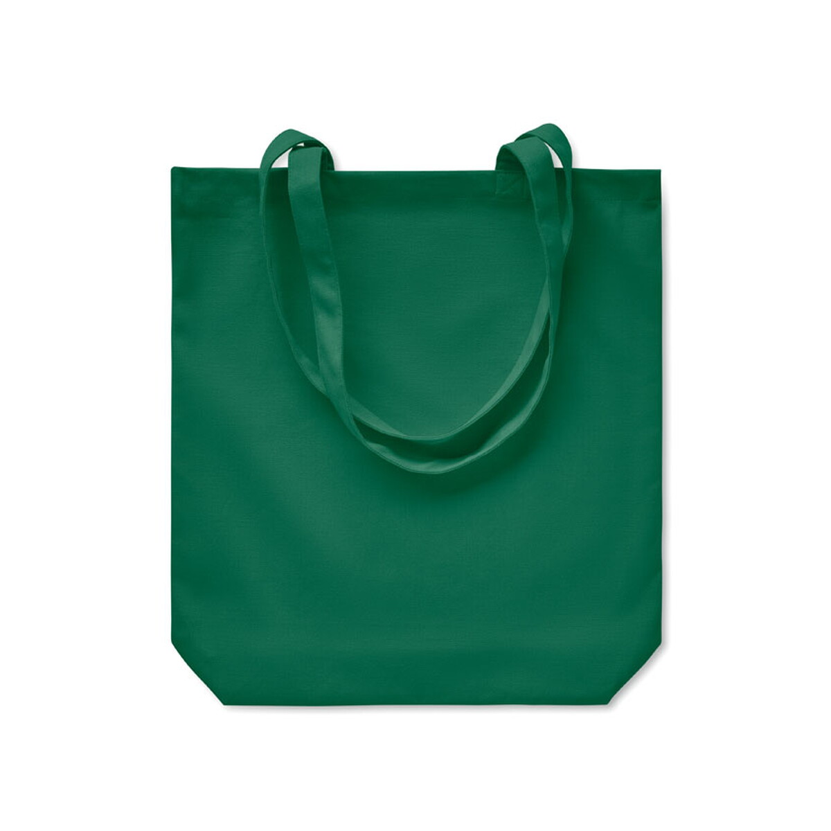 Torby na zakupy z logo – torba na zakupy 270 gr/m² rassa coloured – ciemnozielona mo6442-60-back Torba na zakupy 270 gr/m² RASSA COLOURED - ciemnozielona mo6442-60-back