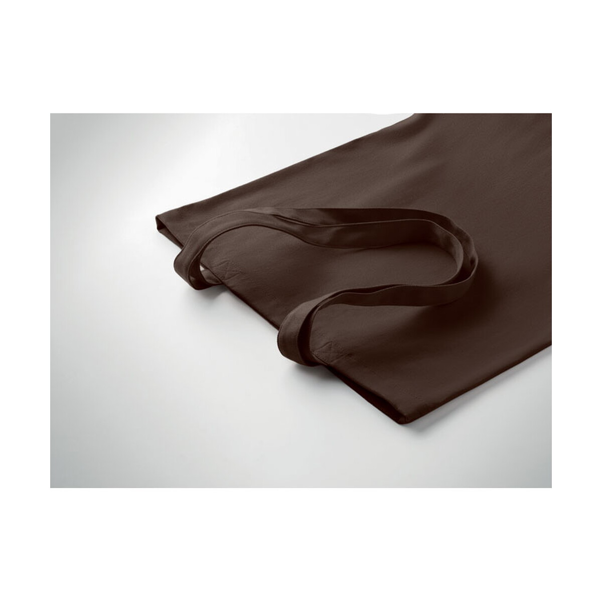 Torby na zakupy z logo – torba na zakupy 270 gr/m² rassa coloured – czekoladowa mo6442-41-detail Torba na zakupy 270 gr/m² RASSA COLOURED - czekoladowa mo6442-41-detail