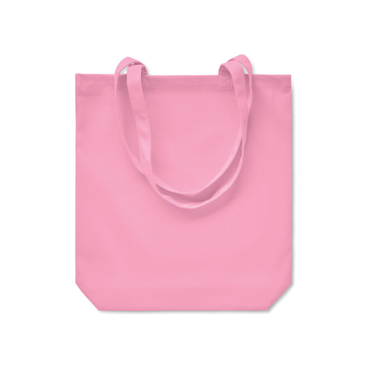 Torby na zakupy z logo – torba na zakupy 270 gr/m² rassa coloured – dziecięcy różowy mo6442-11-back Torba na zakupy 270 gr/m² RASSA COLOURED - dziecięcy różowy mo6442-11-back