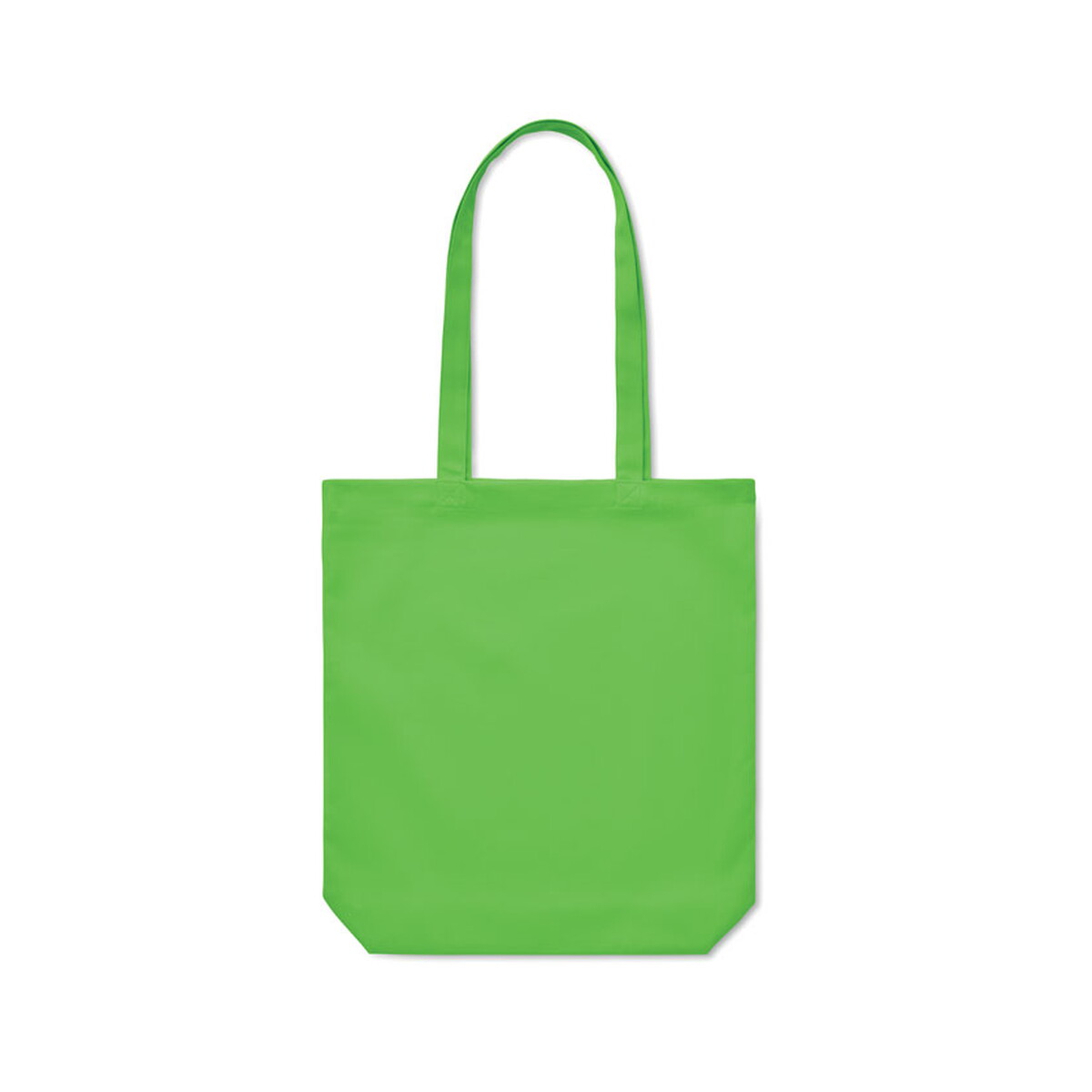 Torby na zakupy z logo – torba na zakupy 270 gr/m² rassa coloured – limonkowa mo6442-48-side Torba na zakupy 270 gr/m² RASSA COLOURED - limonkowa mo6442-48-side
