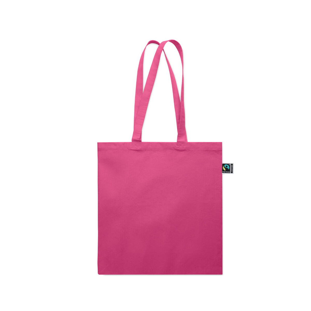 Torby na zakupy z logo – torba na zakupy fairtrade 180 g osole++ colour – fuksja mo2590-38-side Torba na zakupy Fairtrade 180 g OSOLE++ COLOUR - fuksja mo2590-38-side