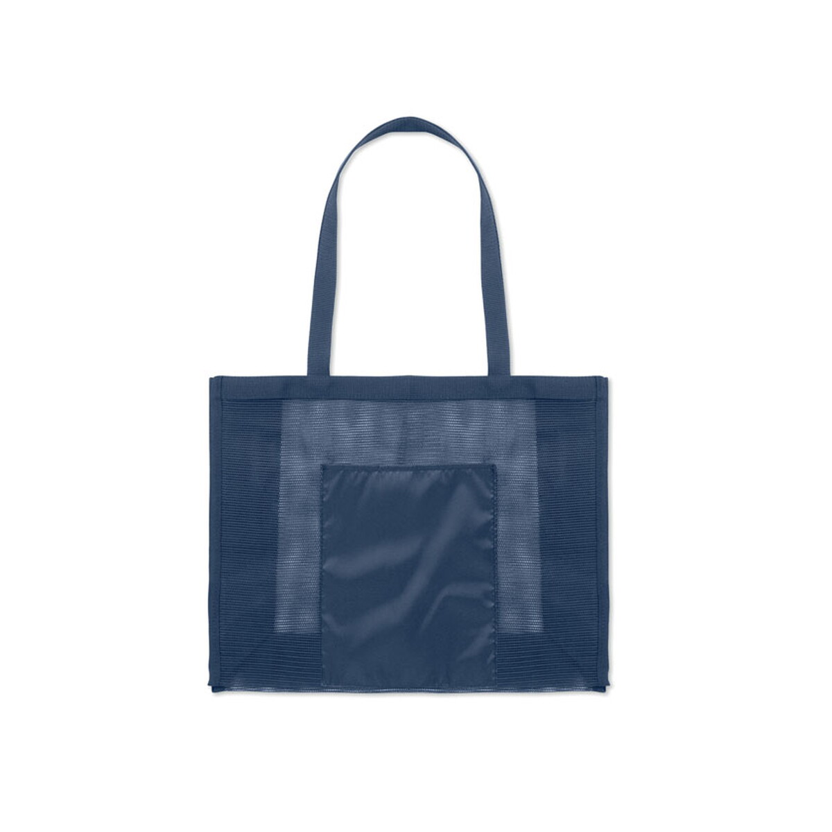 Torby na zakupy z logo – torba na zakupy z siatki rpet limp – niebieska mo2836-04-top Torba na zakupy z siatki RPET LIMP - niebieska mo2836-04-top