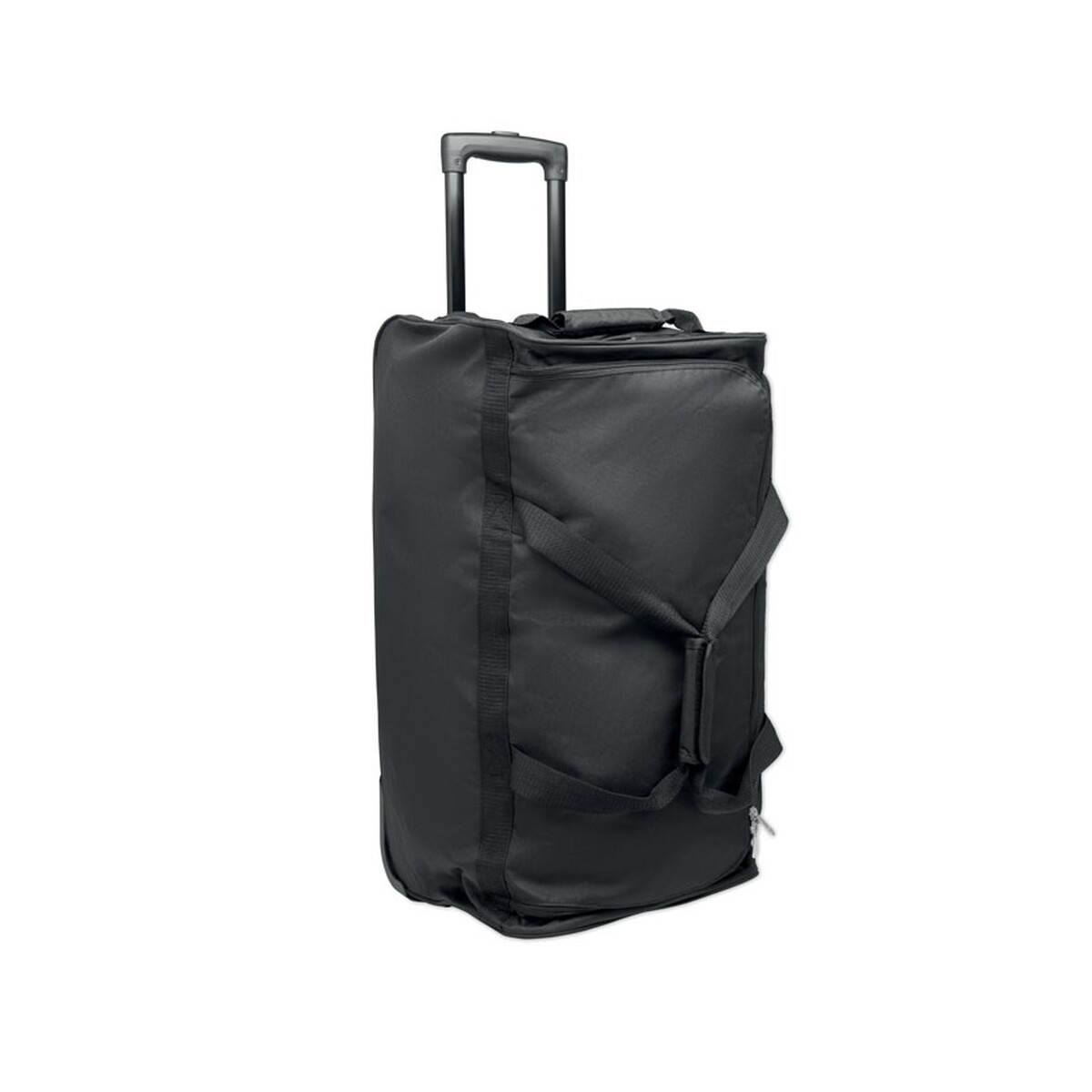 Torby podróżne z logo – torba na kółkach 600d rpet itfits – czarna mo2942-03-back Torba na kółkach 600D RPET ITFITS - czarna mo2942-03-back