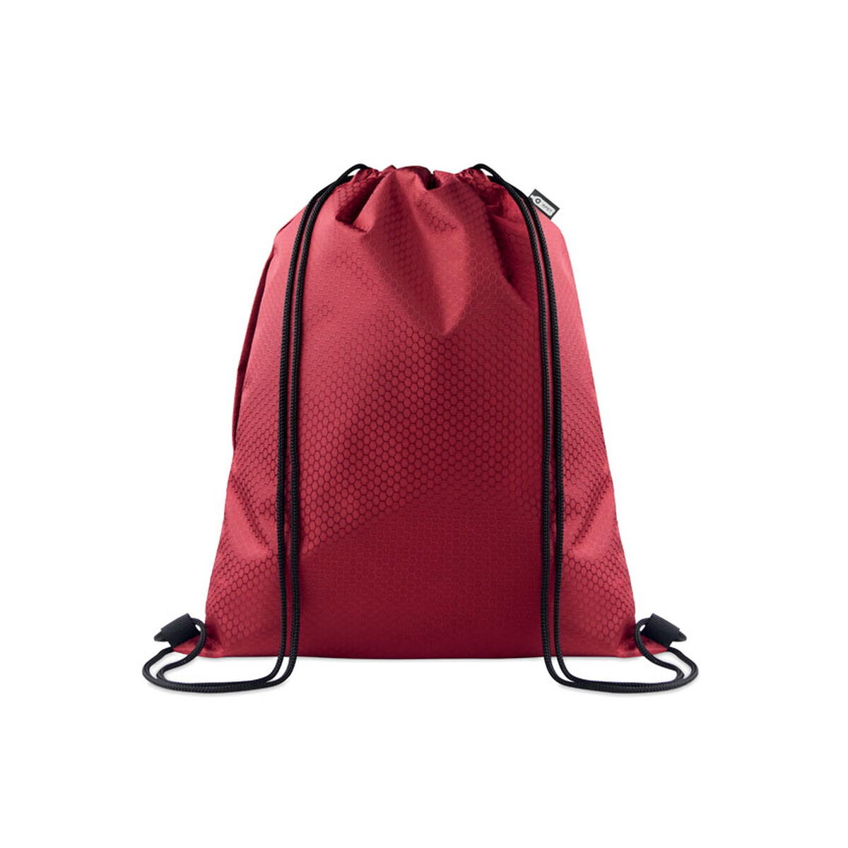 Torby sportowe z logo – worek ze sznurkiem 420d rpet daykit – burgundowy mo2920-02 Worek ze sznurkiem 420D RPET DAYKIT - burgundowy mo2920-02