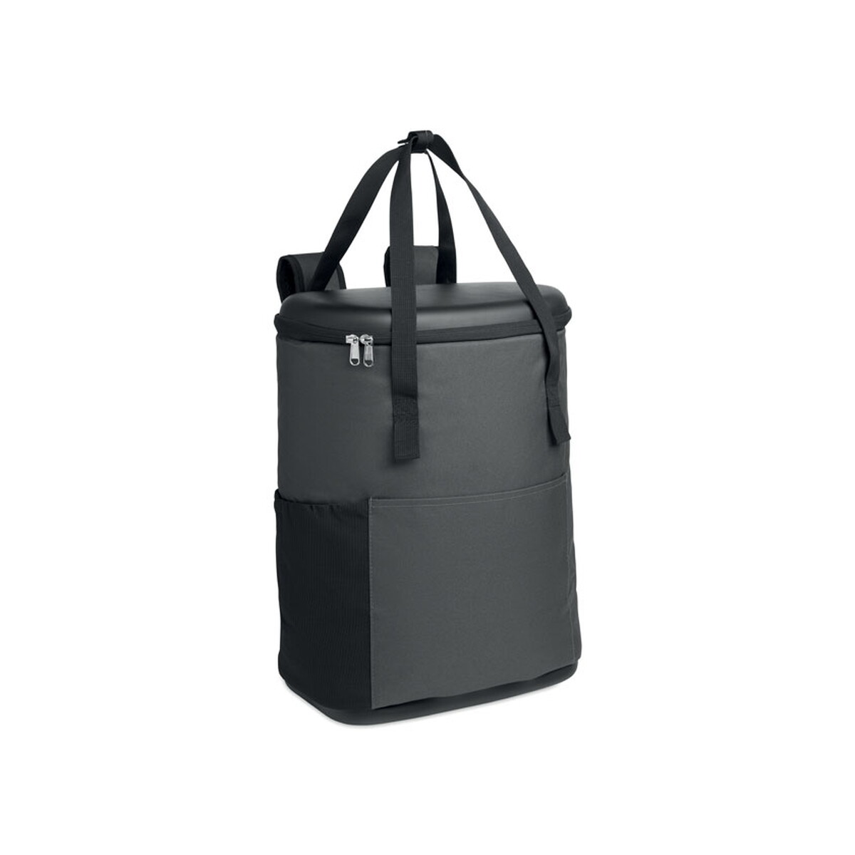 Torby termiczne z logo – plecak termiczny 600d rpet coldi – kamiennoszary mo2832-15 Plecak termiczny 600D RPET COLDI - kamiennoszary mo2832-15