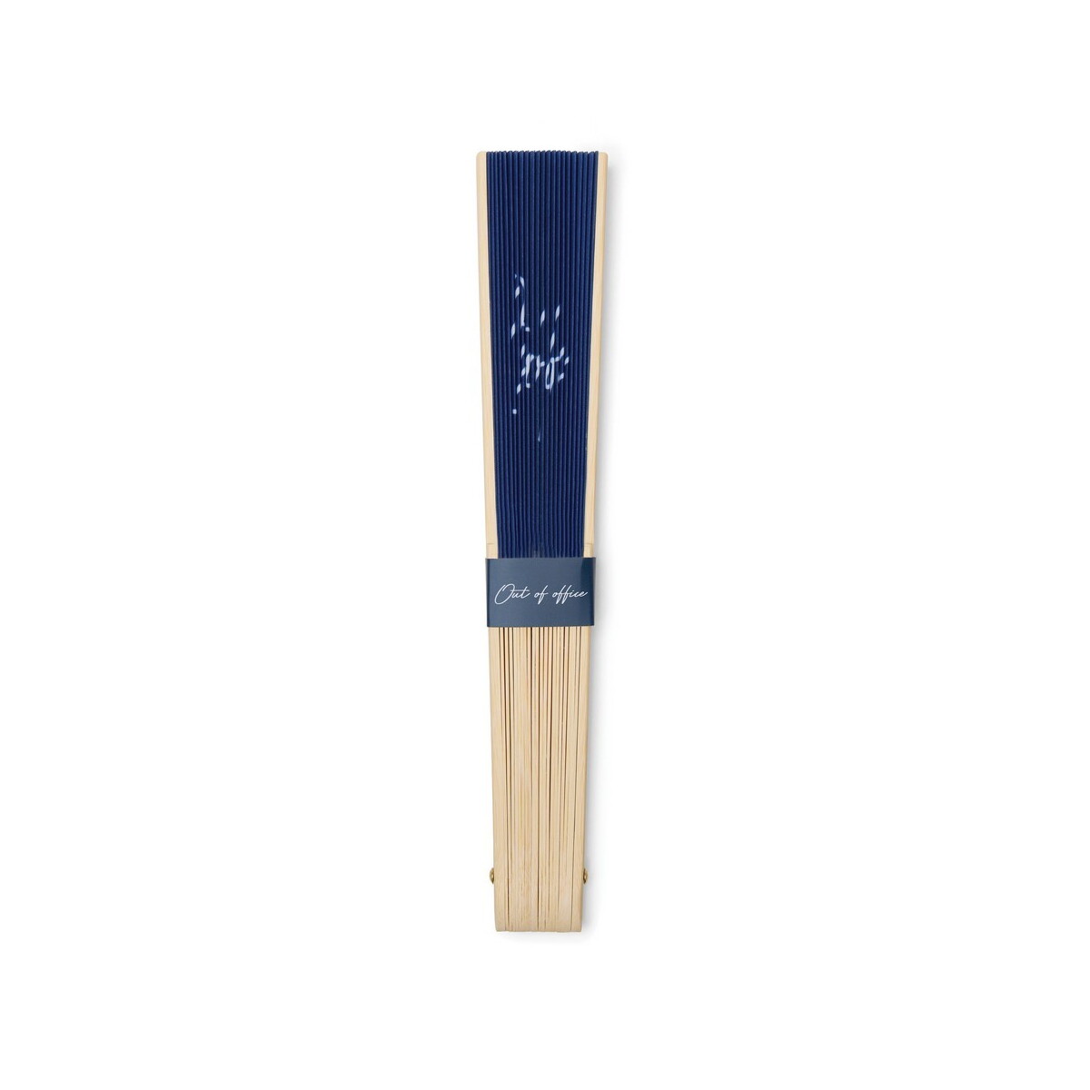 Wachlarze z logo – wachlarz vinga – navy, white VG679-04_V4532625__B_2 Wachlarz VINGA - navy, white VG679-04_V4532625__B_2