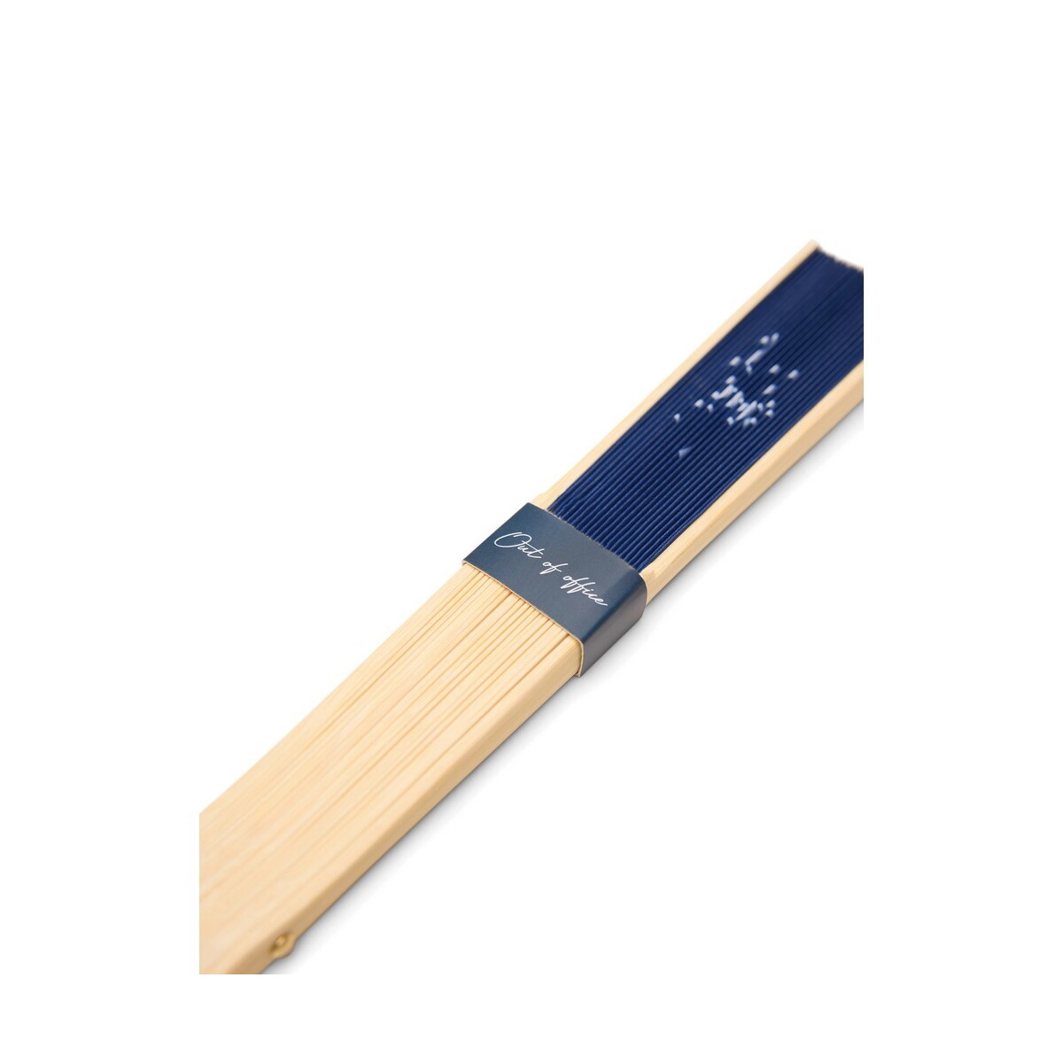 Wachlarze z logo – wachlarz vinga – navy, white VG679-04_V4532625__B_3 Wachlarz VINGA - navy, white VG679-04_V4532625__B_3