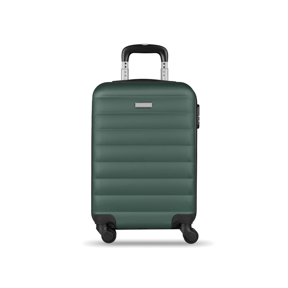 Walizki z logo – walizka budapest – ciemnozielona mo9178-60-back Walizka BUDAPEST - ciemnozielona mo9178-60-back