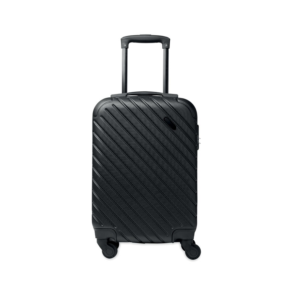 Walizki z logo – walizka z twardą obudową tremont – czarna mo2927-03-back Walizka z twardą obudową TREMONT - czarna mo2927-03-back