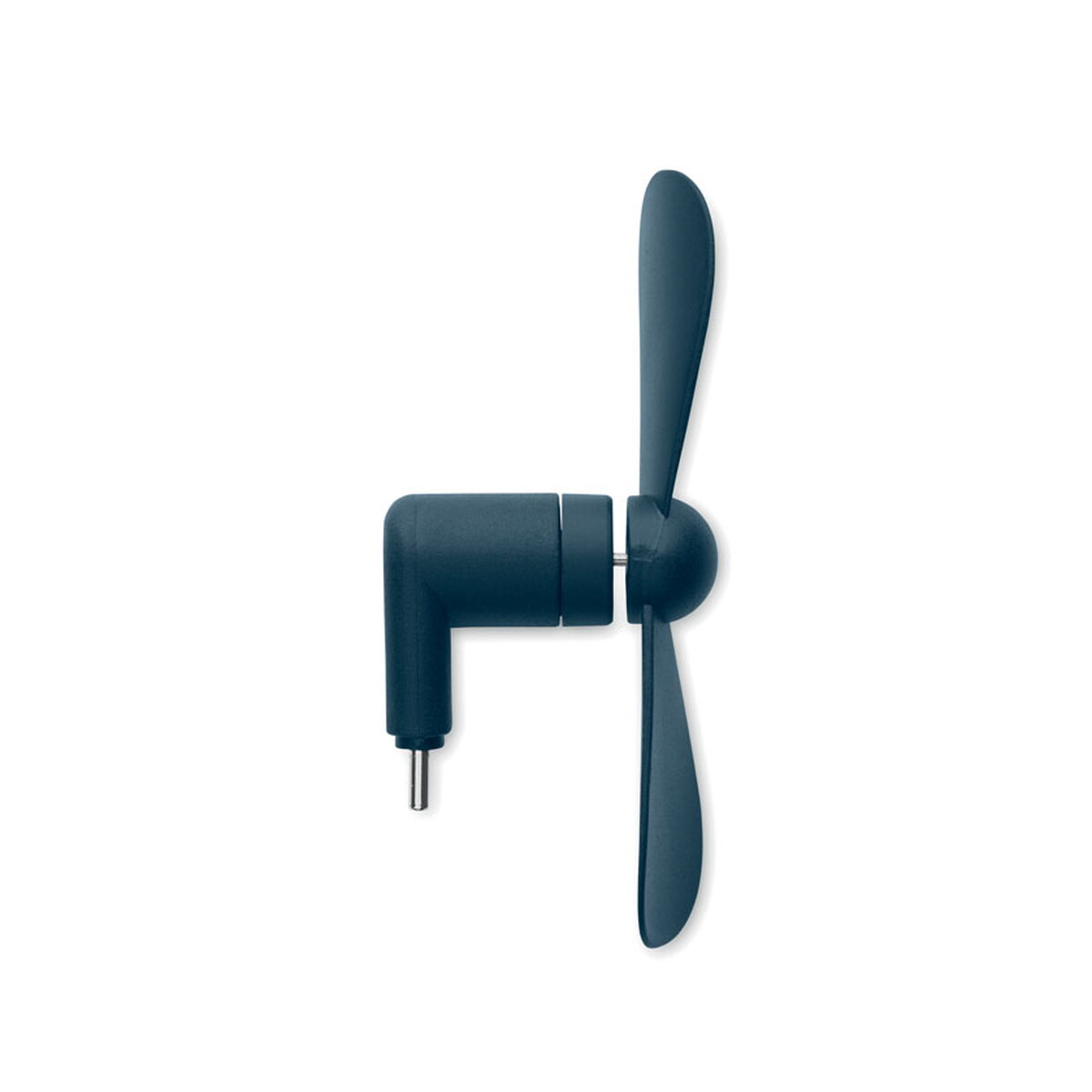 Wentylatory z logo – przenośny wentylator usb phan – francuski granatowy mo2282-85-back Przenośny wentylator USB PHAN - francuski granatowy mo2282-85-back