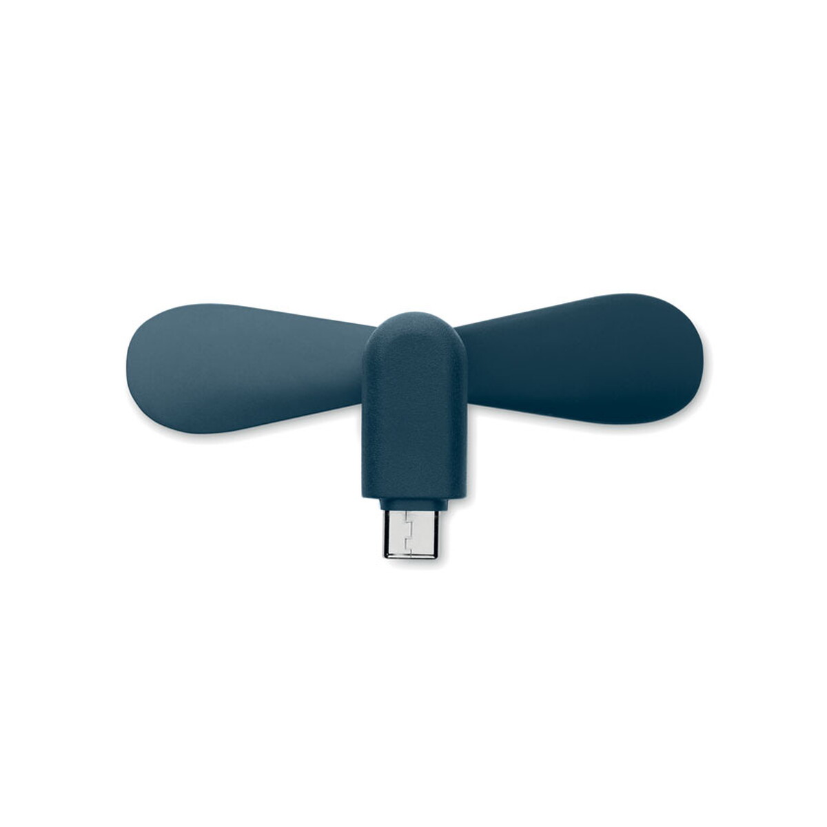 Wentylatory z logo – przenośny wentylator usb phan – francuski granatowy mo2282-85-top Przenośny wentylator USB PHAN - francuski granatowy mo2282-85-top