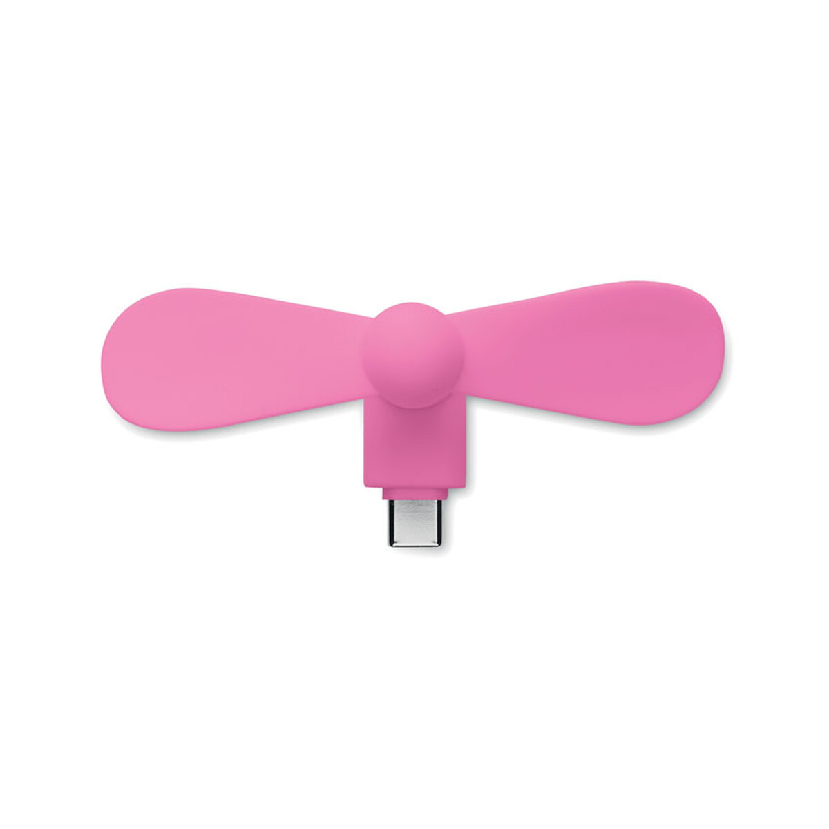 Wentylatory z logo – przenośny wentylator usb phan – fuksja mo2282-38-side Przenośny wentylator USB PHAN - fuksja mo2282-38-side