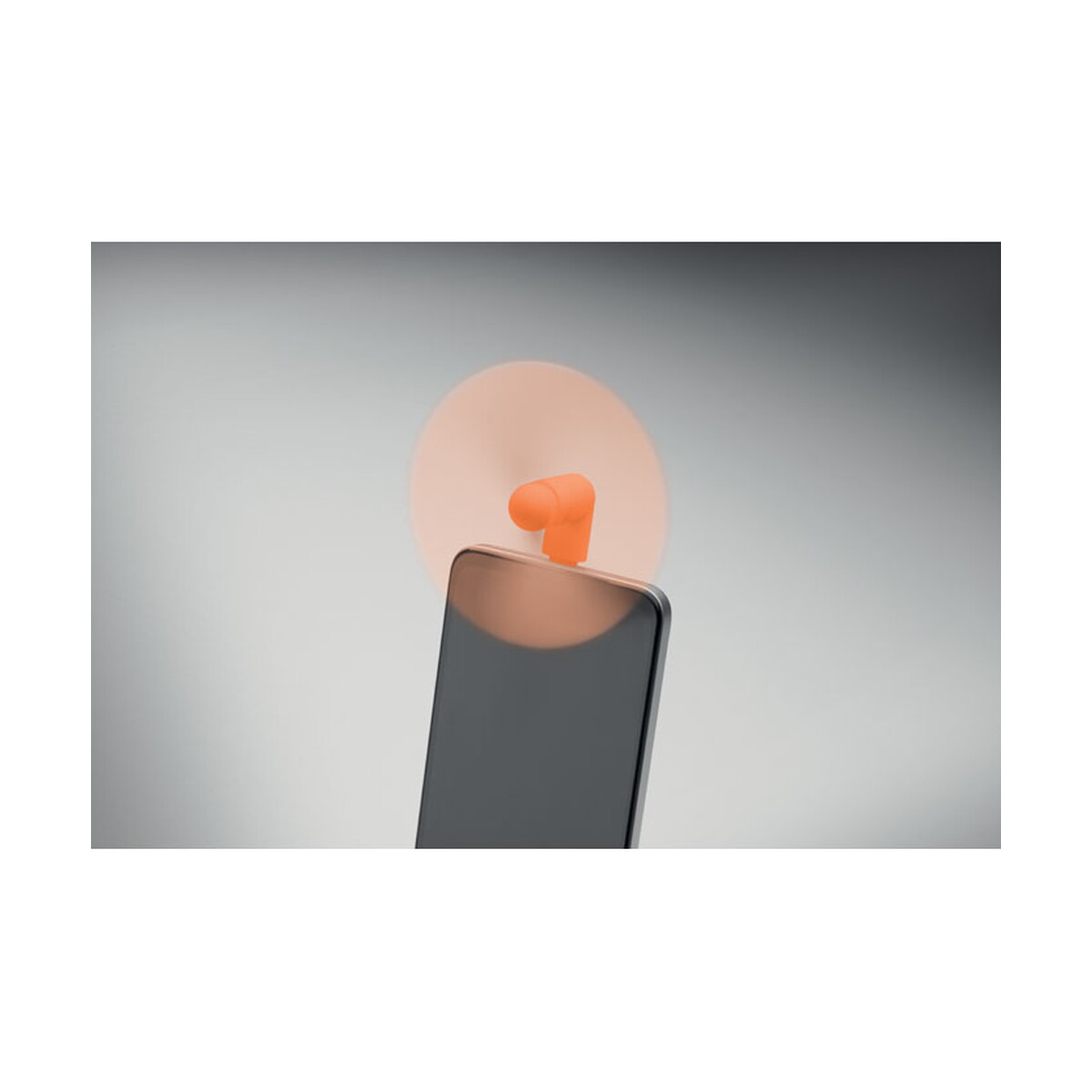 Wentylatory z logo – przenośny wentylator usb phan – pomarańczowy mo2282-10-open Przenośny wentylator USB PHAN - pomarańczowy mo2282-10-open