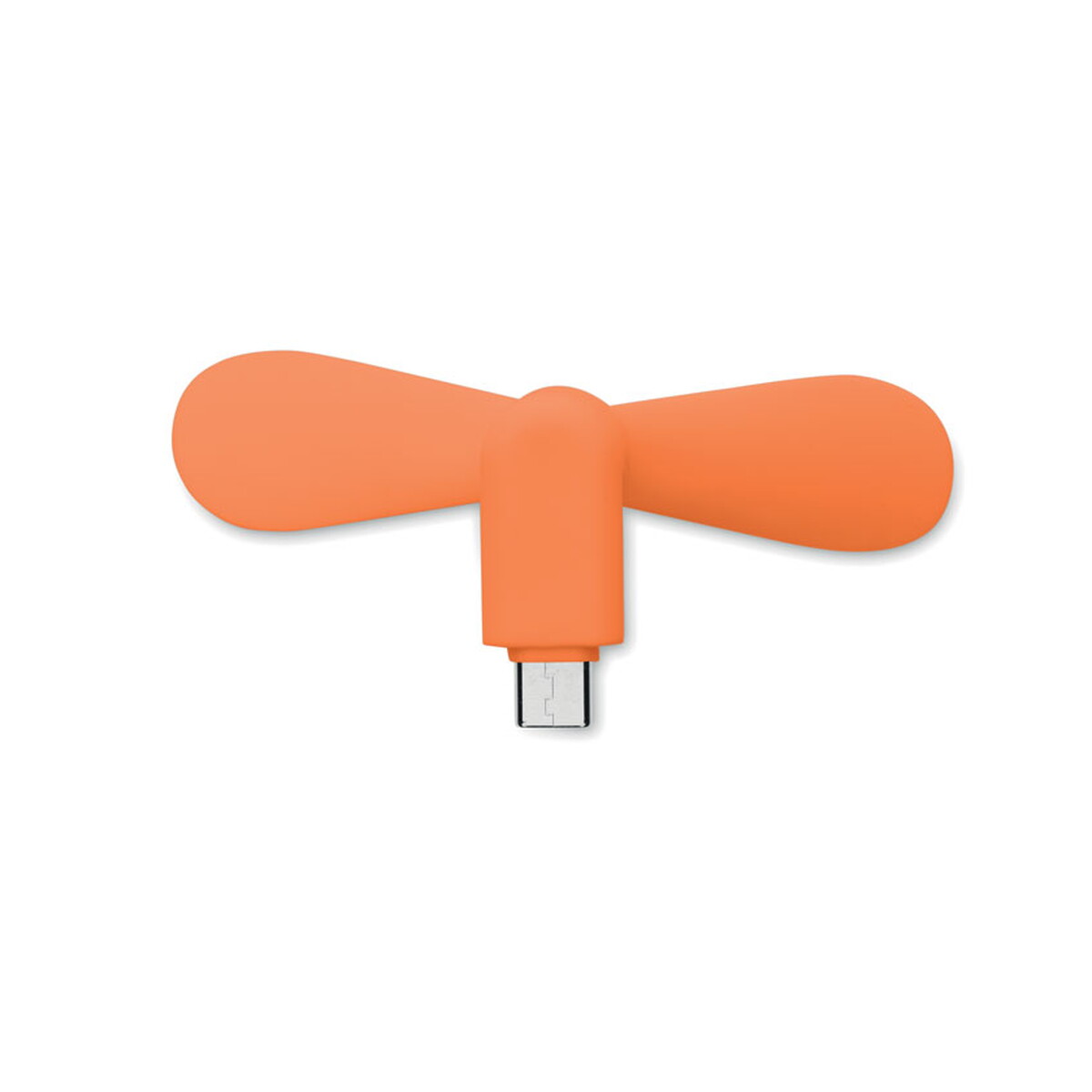 Wentylatory z logo – przenośny wentylator usb phan – pomarańczowy mo2282-10-top Przenośny wentylator USB PHAN - pomarańczowy mo2282-10-top