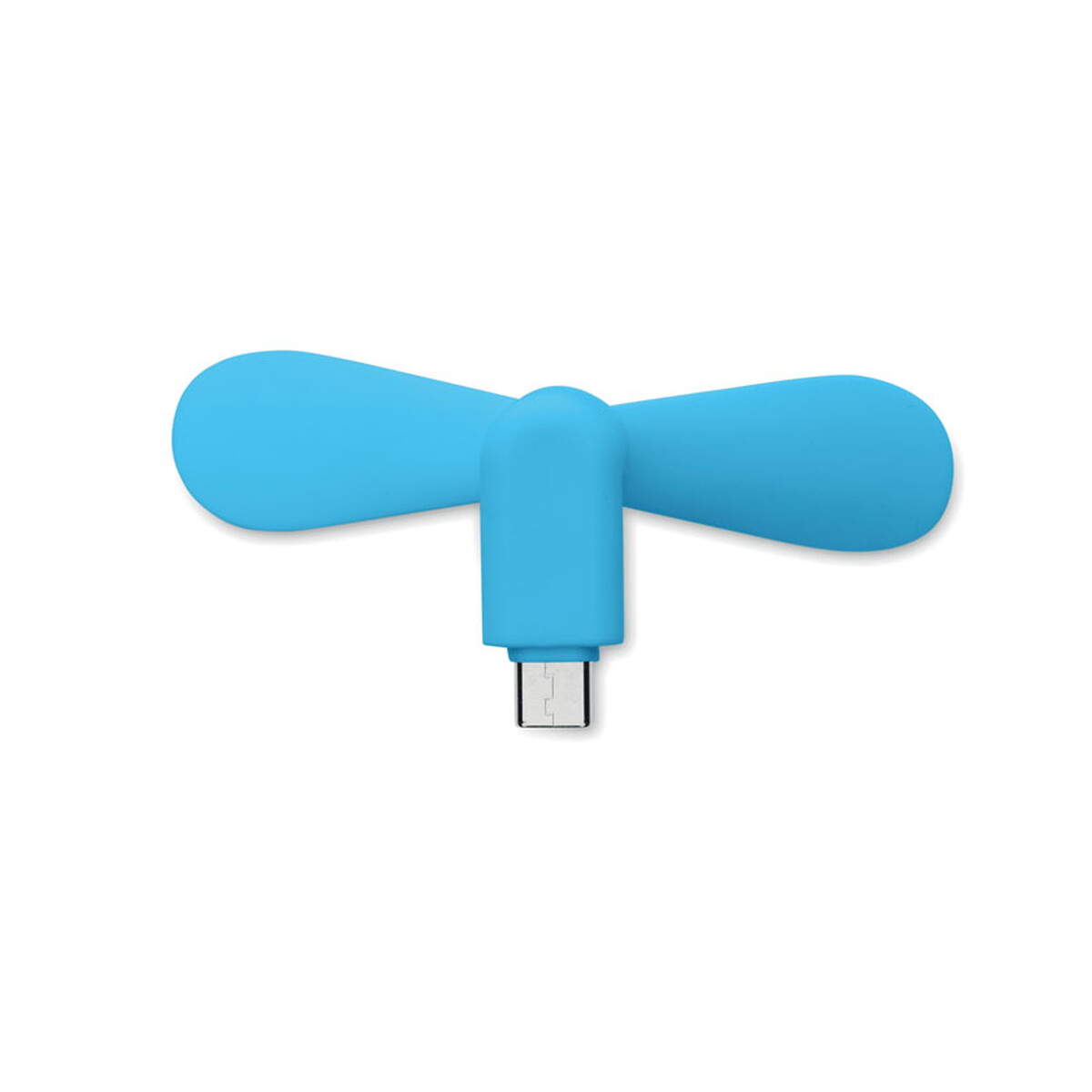 Wentylatory z logo – przenośny wentylator usb phan – turkusowy mo2282-12-top Przenośny wentylator USB PHAN - turkusowy mo2282-12-top