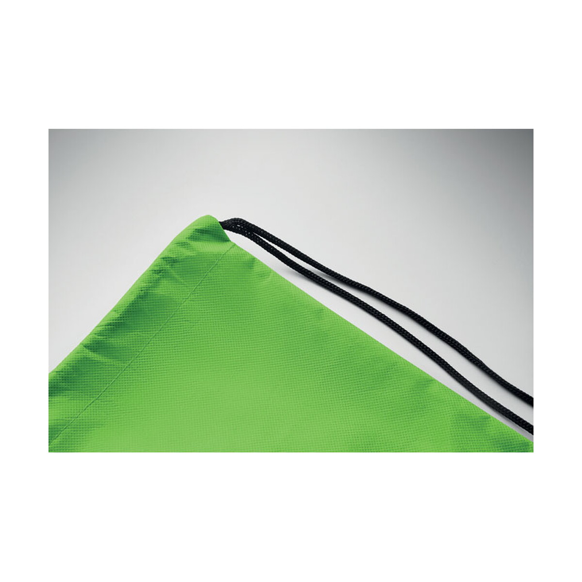 Workoplecaki z logo – worek ze sznurkiem z rpet daffy rpet – limonkowy mo2809-48-detail Worek ze sznurkiem z RPET DAFFY RPET - limonkowy mo2809-48-detail
