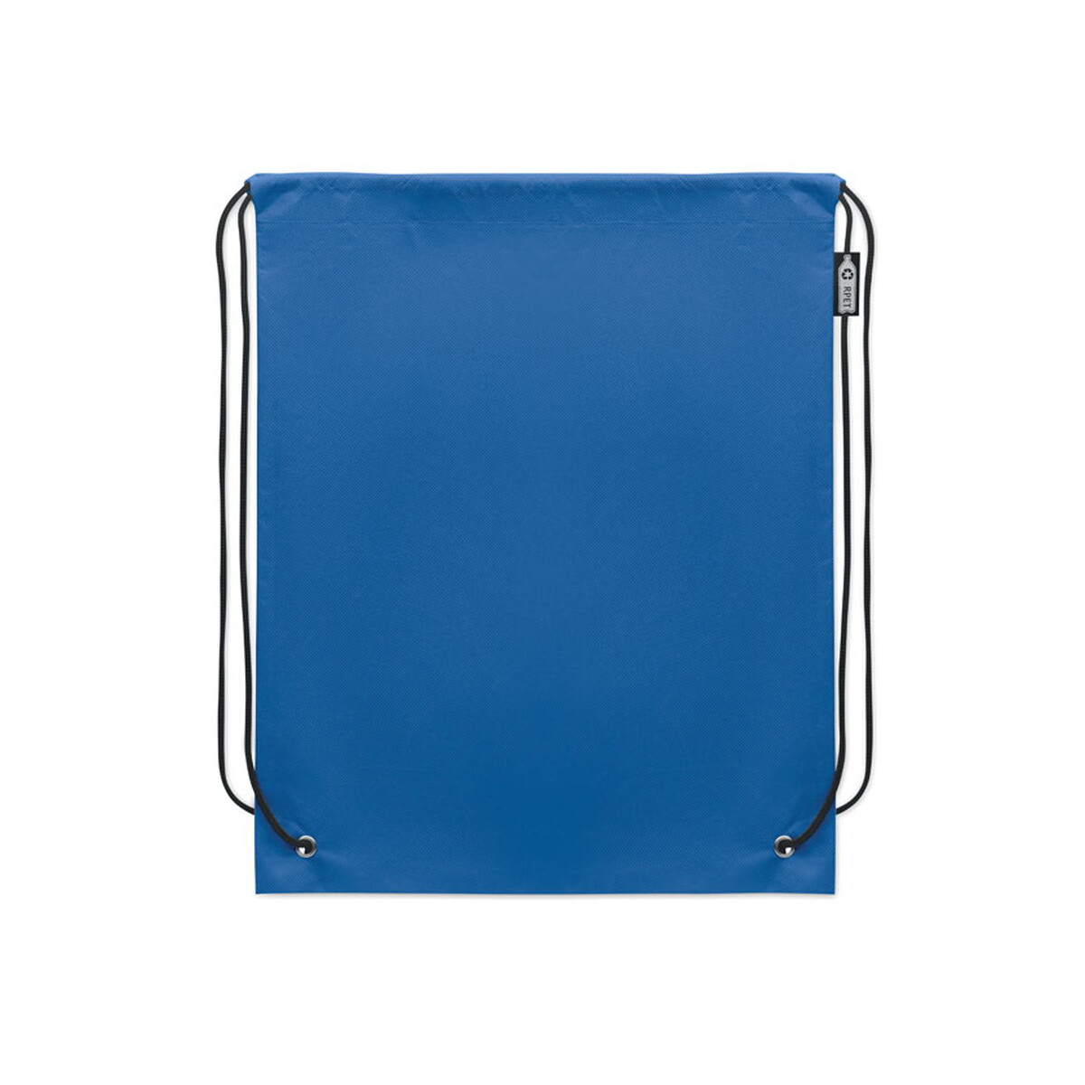 Workoplecaki z logo – worek ze sznurkiem z rpet daffy rpet – niebieski mo2809-37-back Worek ze sznurkiem z RPET DAFFY RPET - niebieski mo2809-37-back