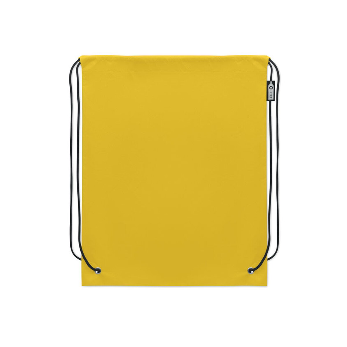 Workoplecaki z logo – worek ze sznurkiem z rpet daffy rpet – żółty mo2809-08-back Worek ze sznurkiem z RPET DAFFY RPET - żółty mo2809-08-back
