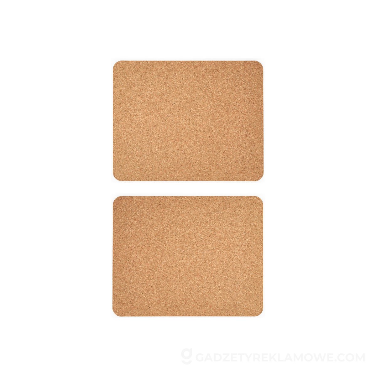Pessoa cork desk mat. Made in Portugal - Naturalna