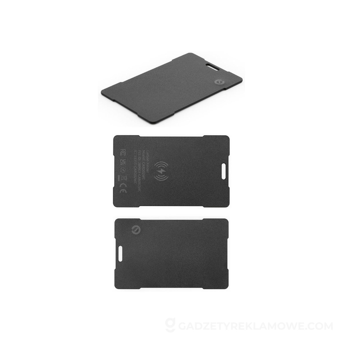 Carbon Finder tracker. rABS. Apple and Android compatible - Black