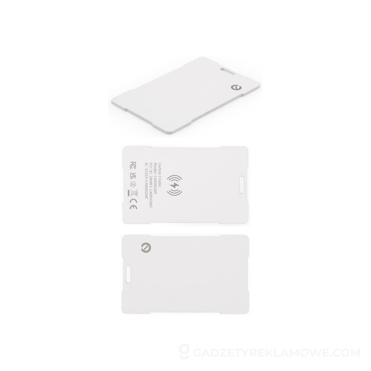 Carbon Finder tracker. rABS. Apple and Android compatible - White