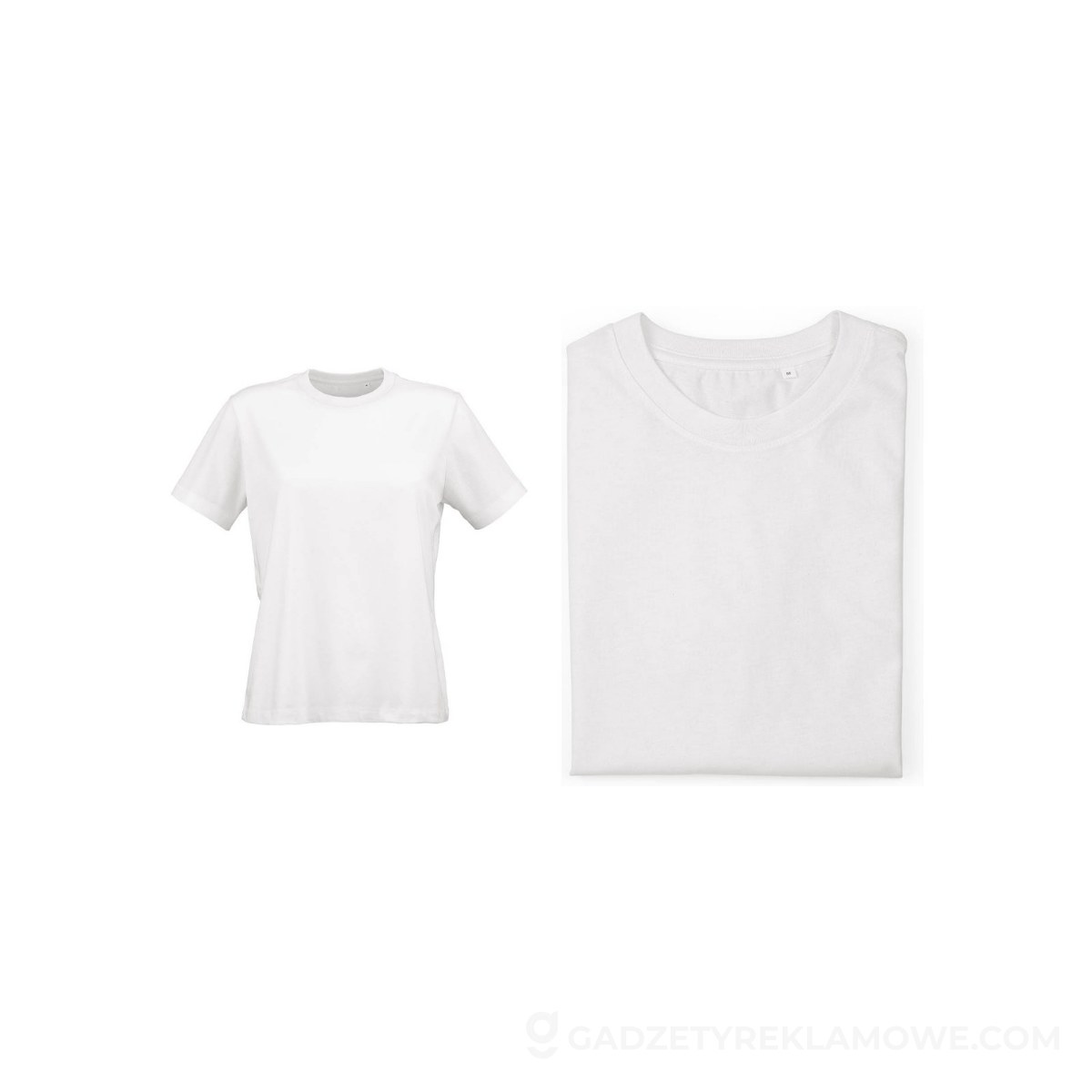 Copacabana W Women's jersey t-shirt. 100% organic cotton. 165gsm - White