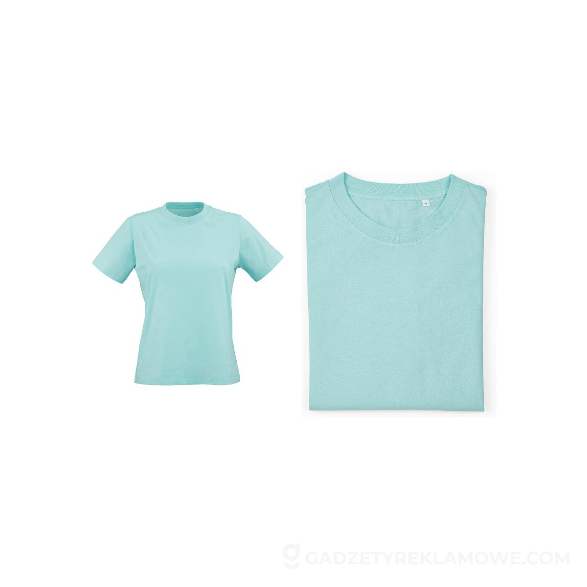 Copacabana W Women's jersey t-shirt. 100% organic cotton. 165gsm - Light green
