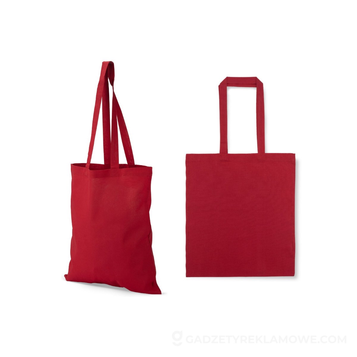 Torba bawełniana GRAIN 140g - czerwona